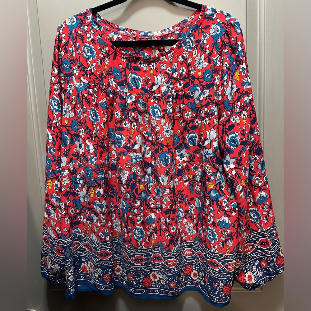 LOFT Outlet Size XL Polyester Blouse EUC
